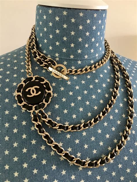 costume jewellery chanel|Chanel inspired necklaces.